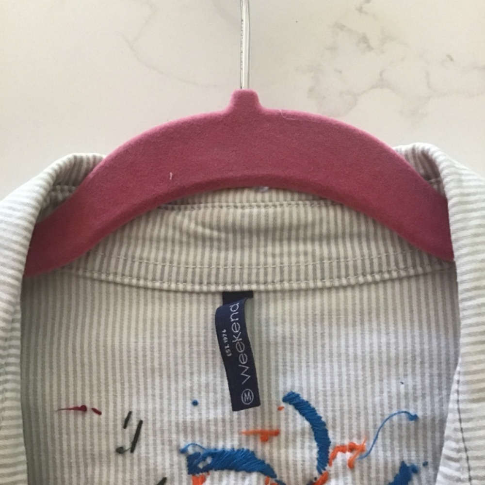 Weekend Embroidered Shirt M - Picture 3 of 3